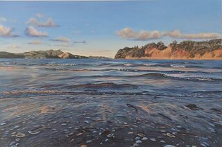 Landscape painting titled DRIFTING AWAY- POA