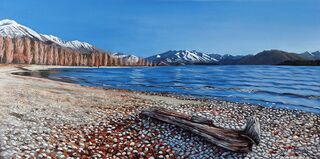 Acrylic painting titled GLORIOUS WANAKA