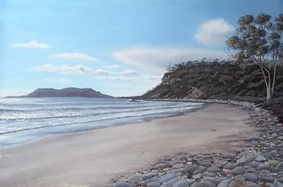 Landscape painting called MORNING SPLENDOR AT ORFORD