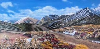 Landscape painting SOUND OF SILENCE $1400.00