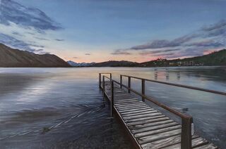 Sun going Down- Lake Wanaka- Limited Edition Print
