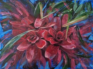 Flaming Rosettes- on show at Estuary Arts Centre